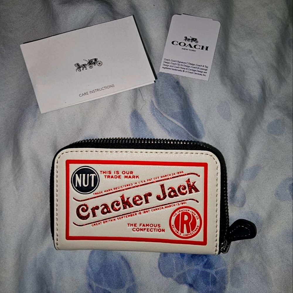 Coach Bags Leather Cracker Jack Coin and Card Case